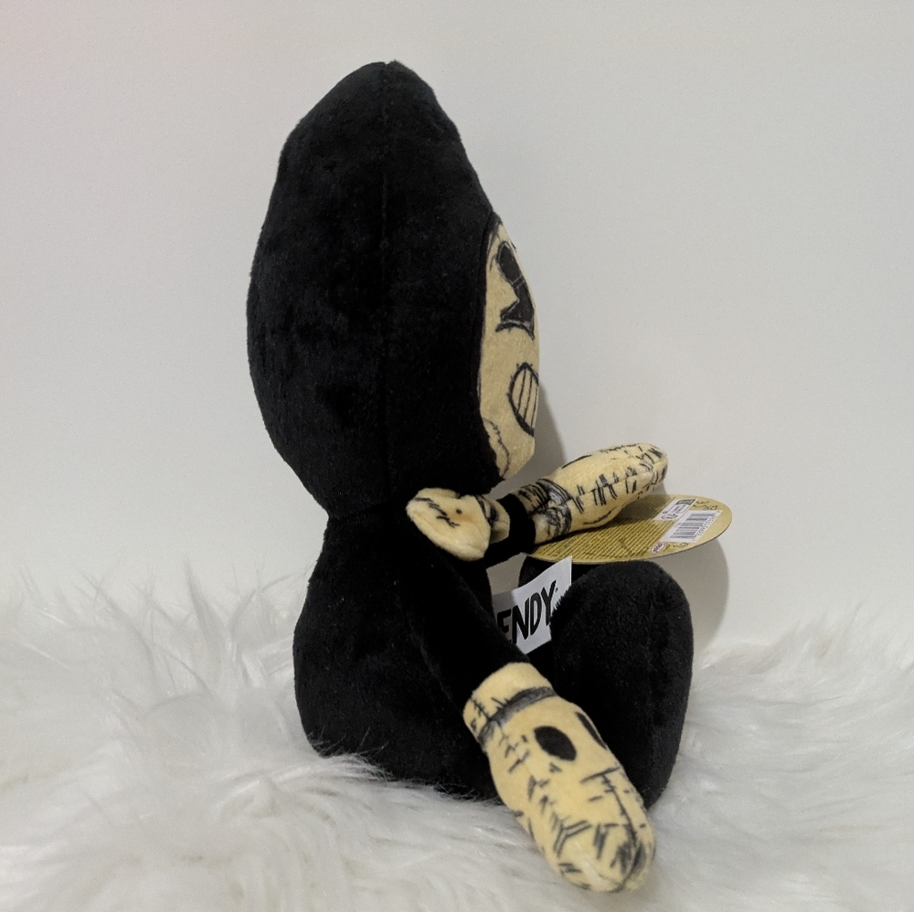 Bendy & The Ink Machine 2024 BENDY 9" Stuffed Plush Heavenly Toys New with Tag - Picture 6 of 8